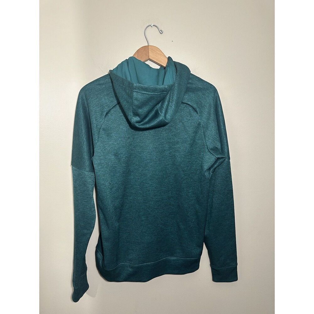 Adidas For Creators Only Hoodie Mens Small Pullover Dark Green No Drawstring - Picture 3 of 6